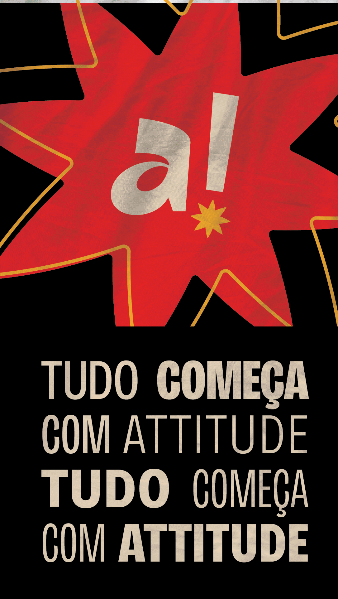 Conteúdo visual do projeto Attitude